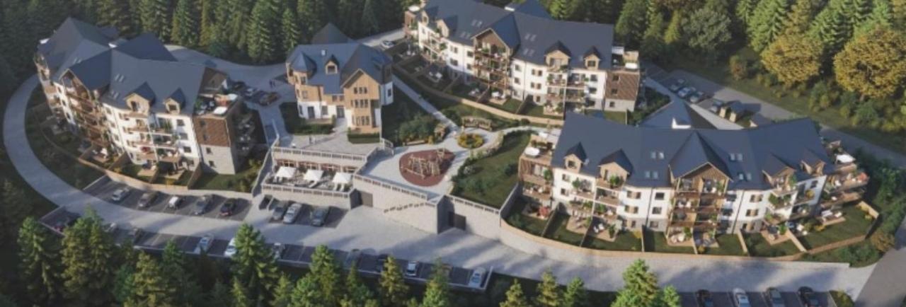 Modern Stone Hill Apartment Шклярська Поремба Екстер'єр фото